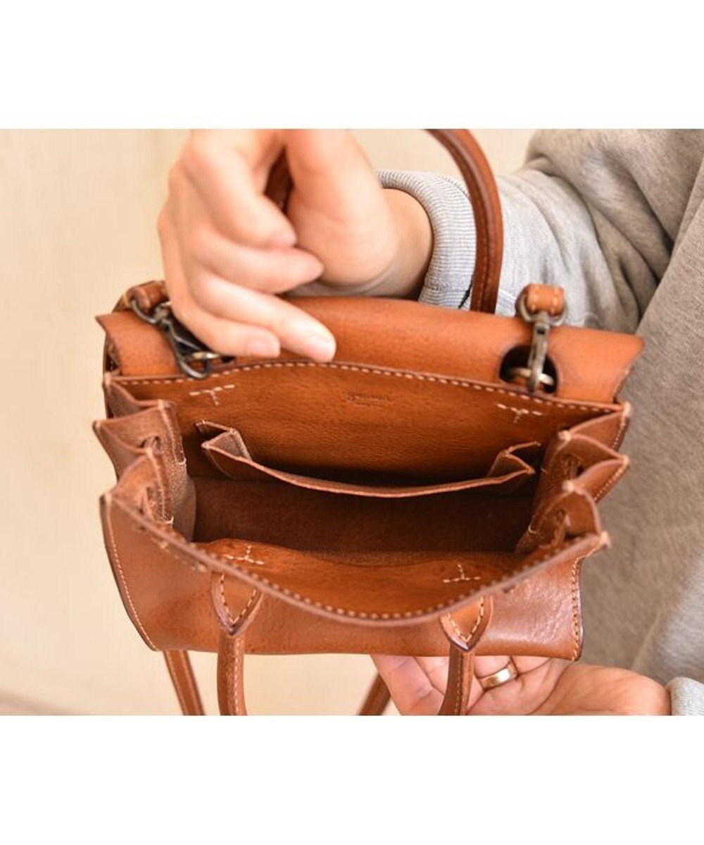 genten ミネルヴァ 2wayミニバッグ 