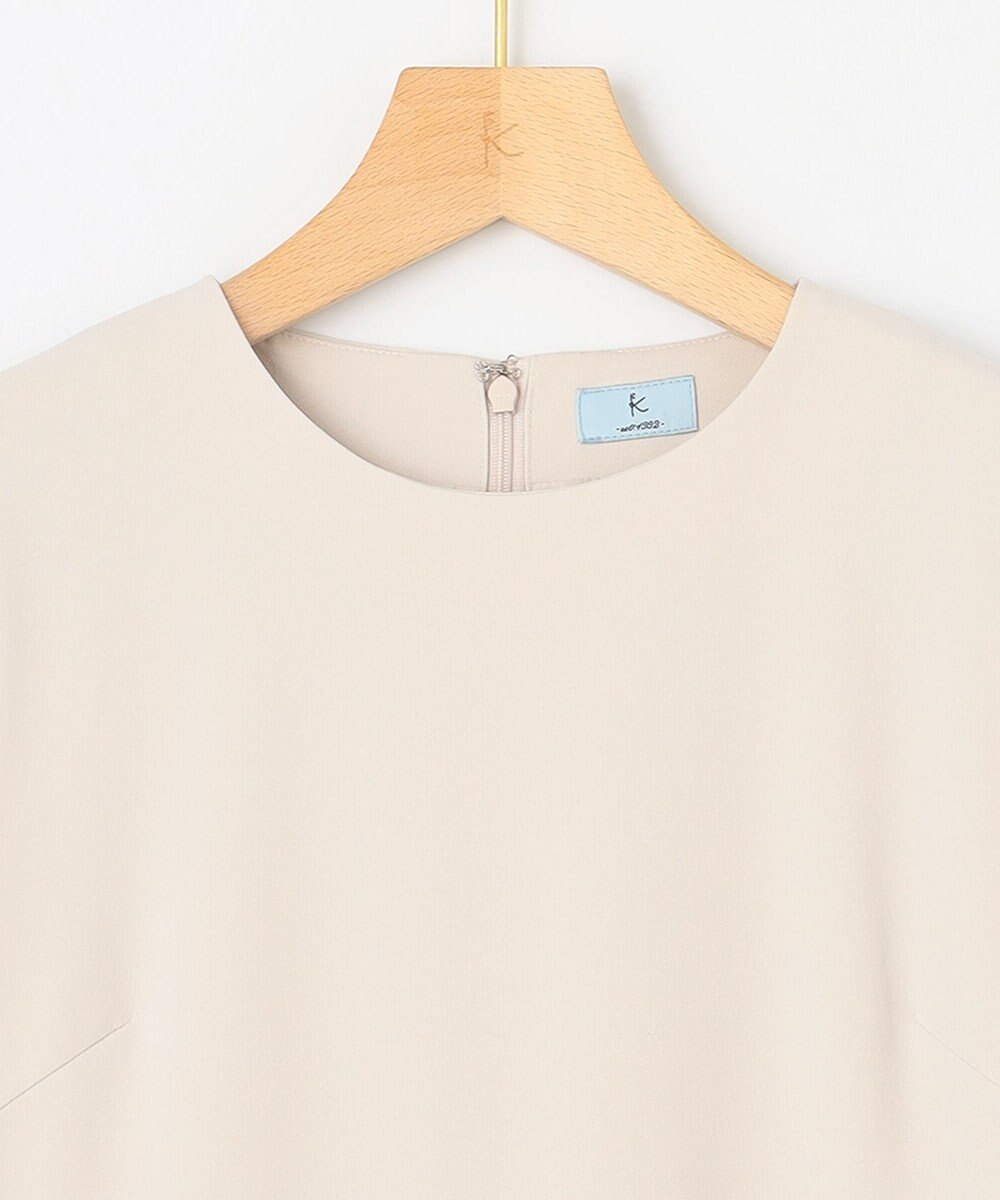 組曲 【KUMIKYOKU NAVY】コンフォータブルドレープフリル ワンピース 