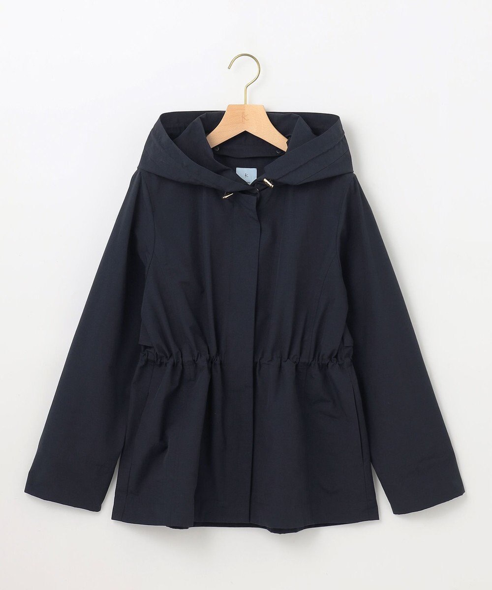 組曲 L 【フード取り外し可】2WAYショート丈ライトアウター 