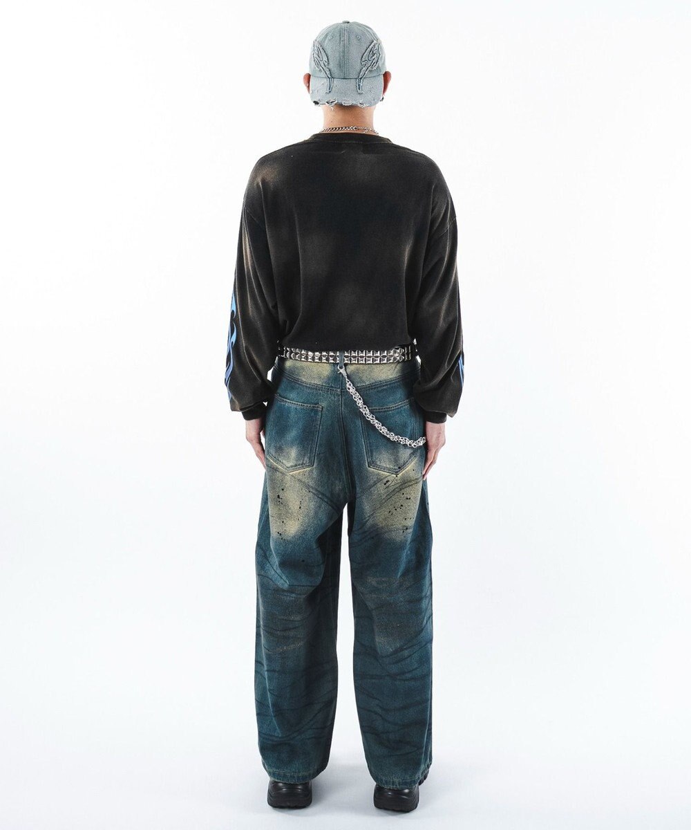 WEGO 【ユニセックス着用ITEM】フレイムグラフィックBIGT（LS） 