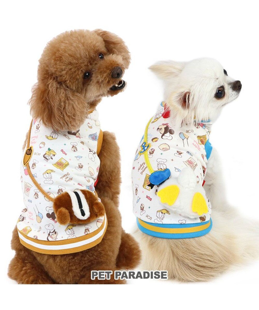PET PARADISE ディズニー ドナルドダック 90周年 トレーナー 《パーティ柄》 小型犬 