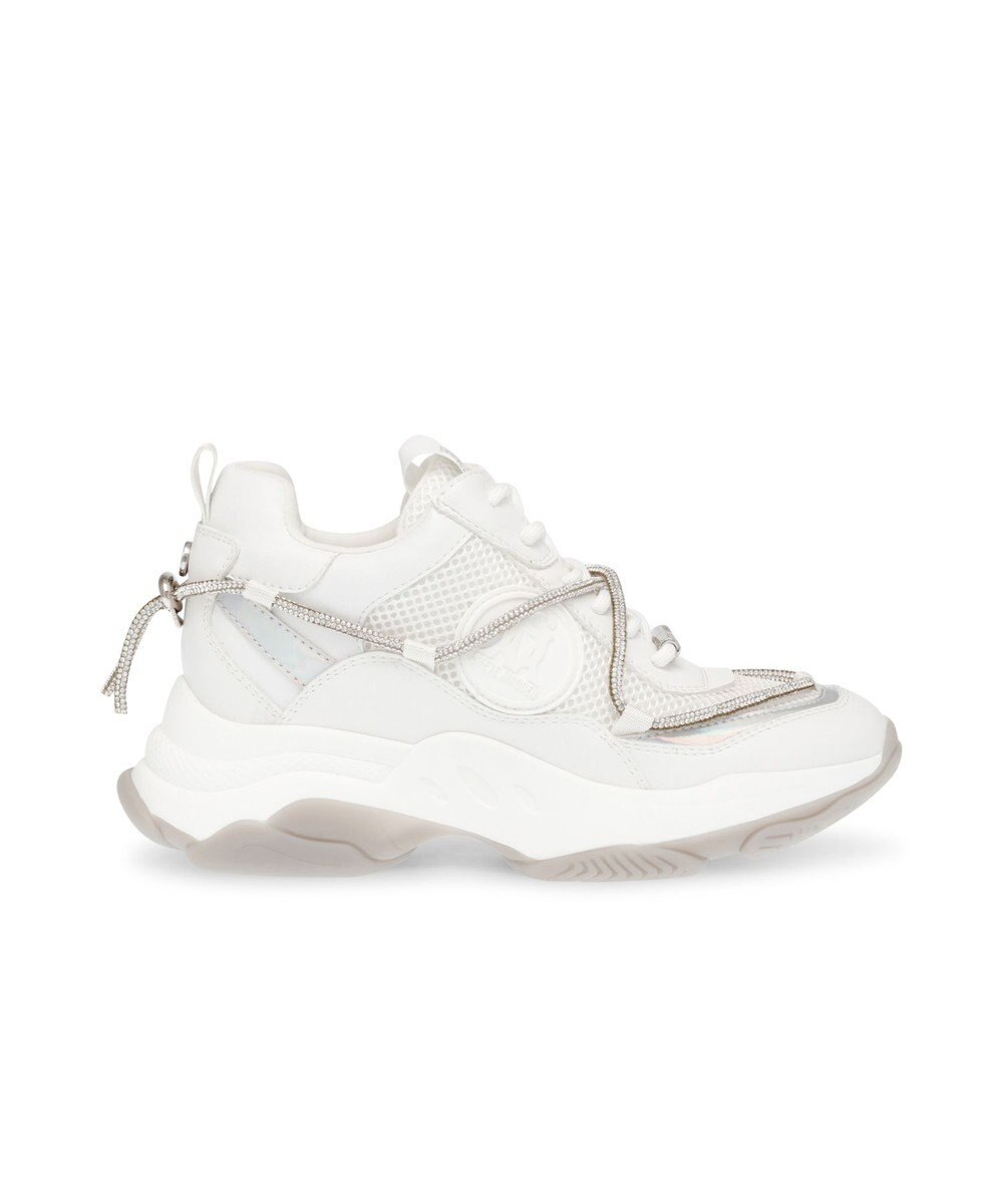 STEVE MADDEN MOTOCROSS ラインストーンダッドスニーカー 