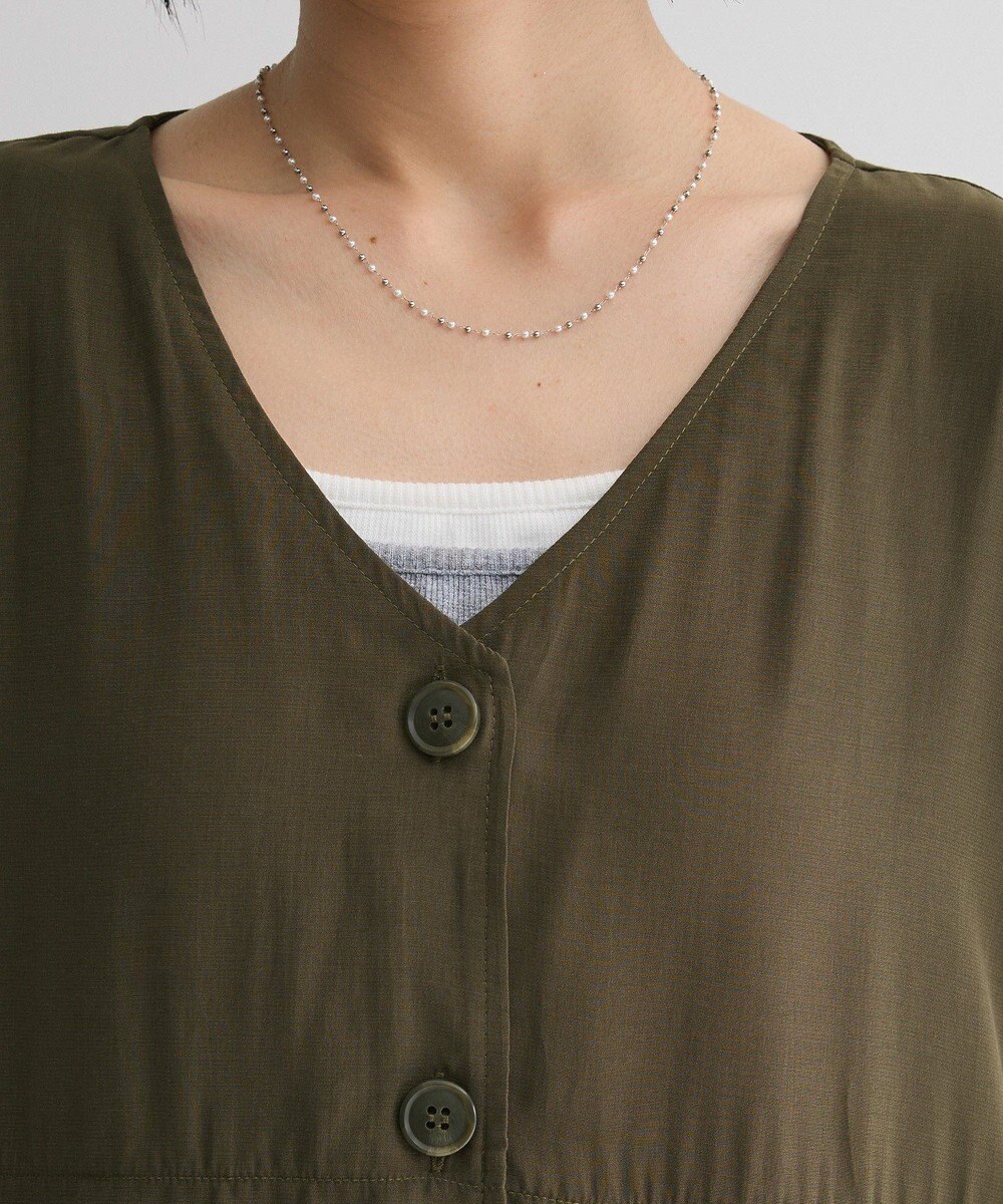 Green Parks シアーミリタリーベスト 