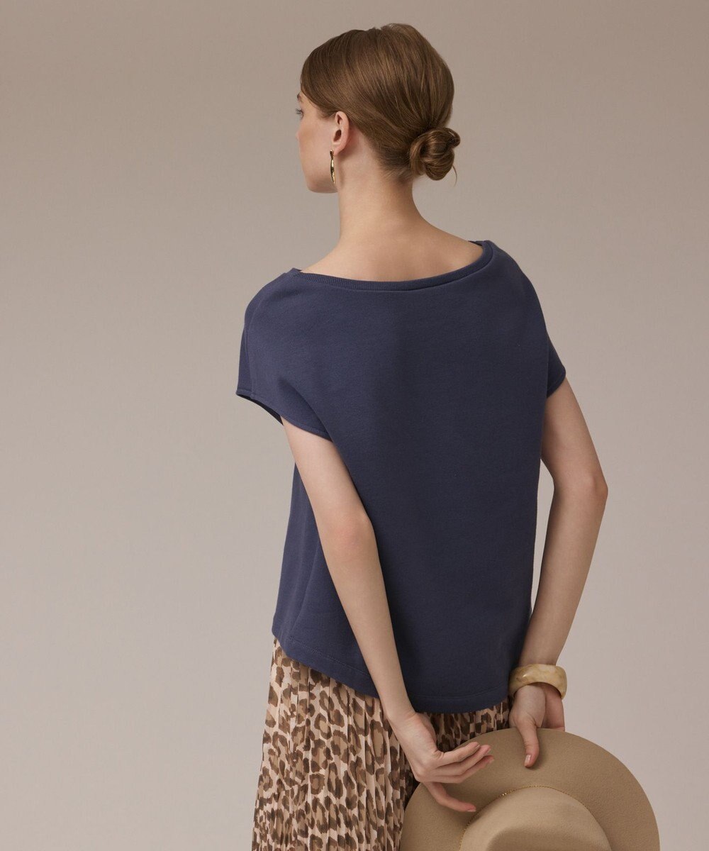 GRACE CONTINENTAL ハートプリント裏毛トップ 