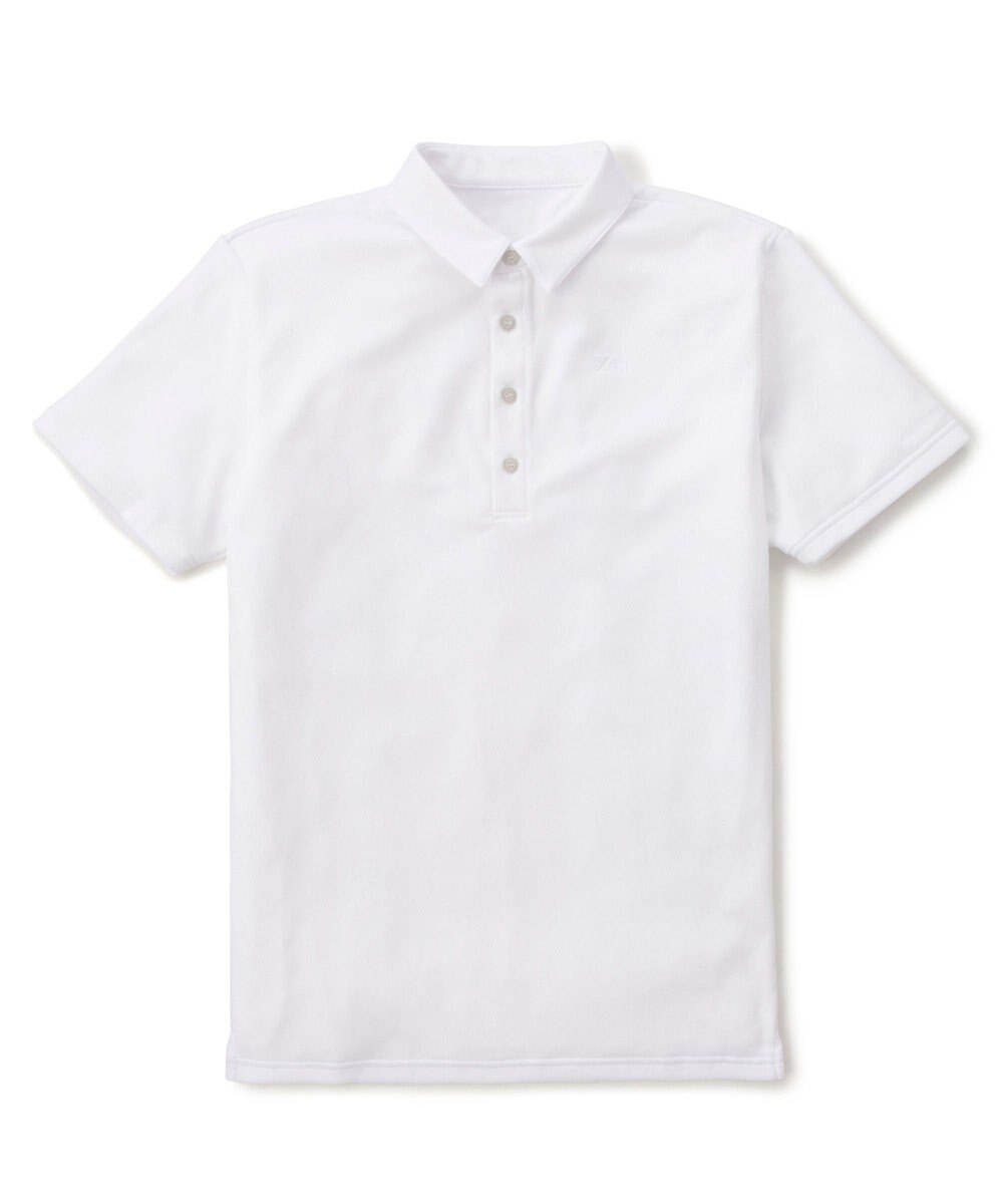 ZERO HALLIBURTON ゼロハリバートン ZERO HALLIBURTON　台襟付きカラットポロ　82211 