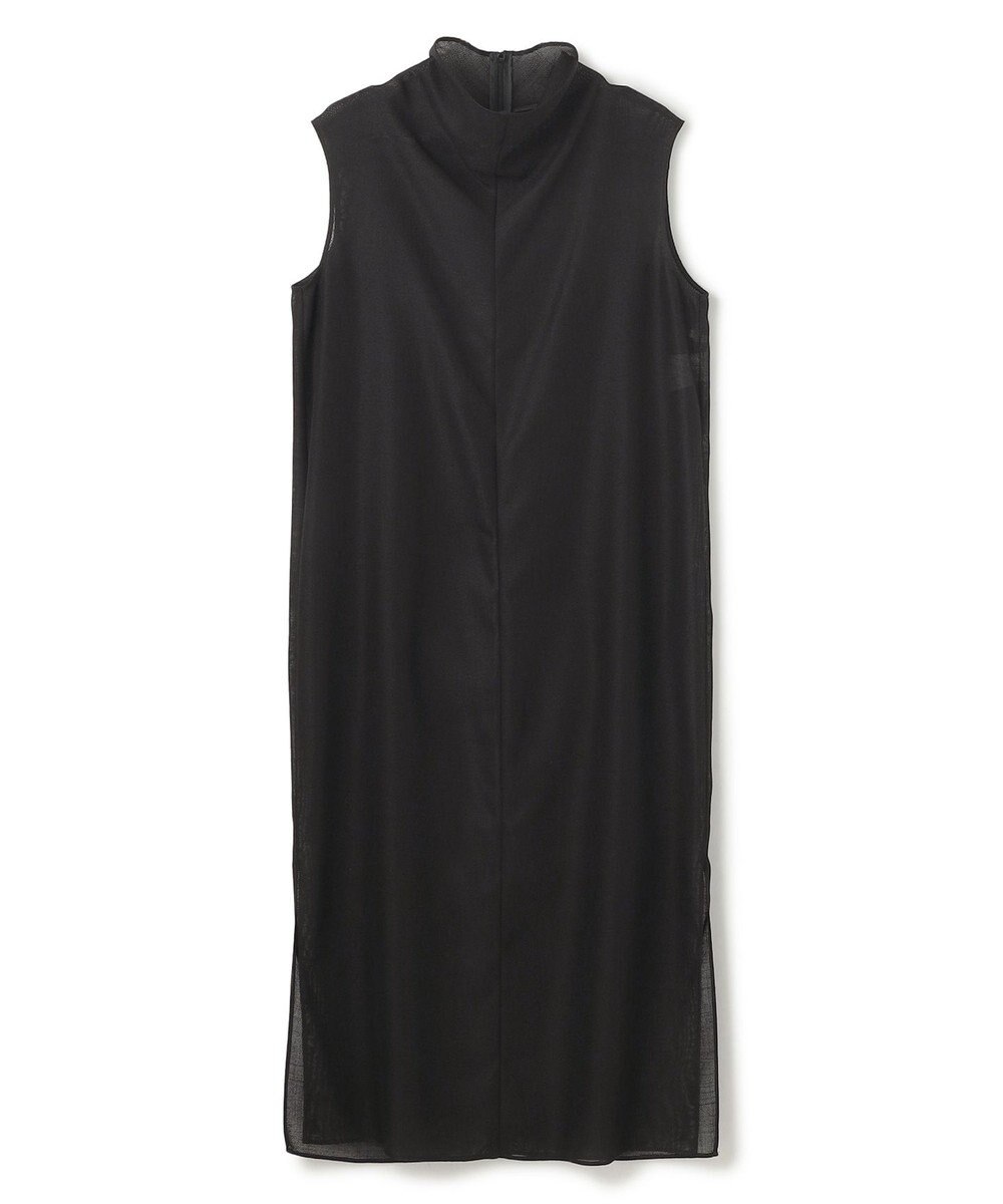 BEIGE， 【洗える・吸水速乾・防シワ・eclat 7・8月号掲載】LIATRIS / オフタートルノースリーブワンピース 