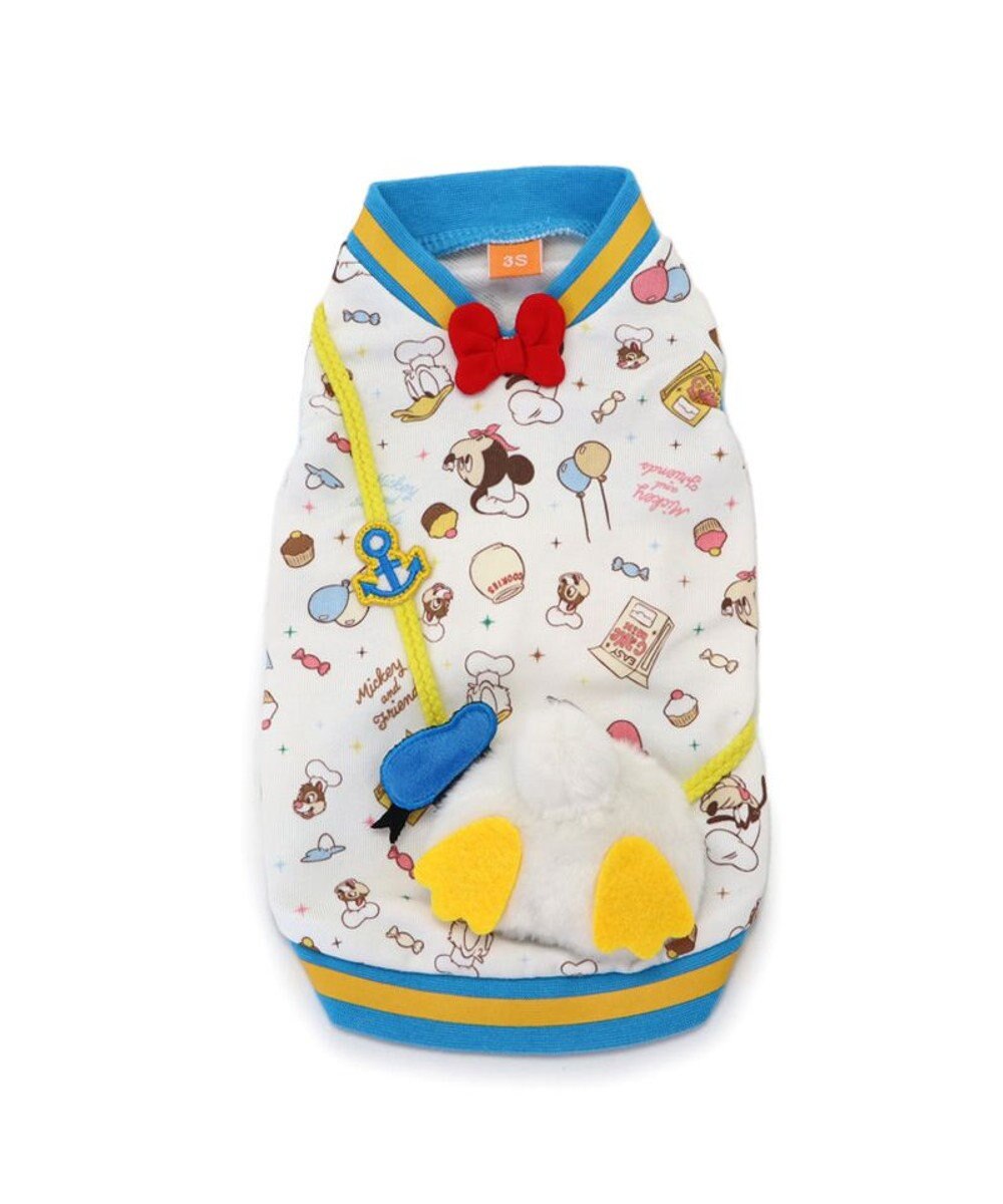 PET PARADISE ディズニー ドナルドダック 90周年 トレーナー 《パーティ柄》 小型犬 