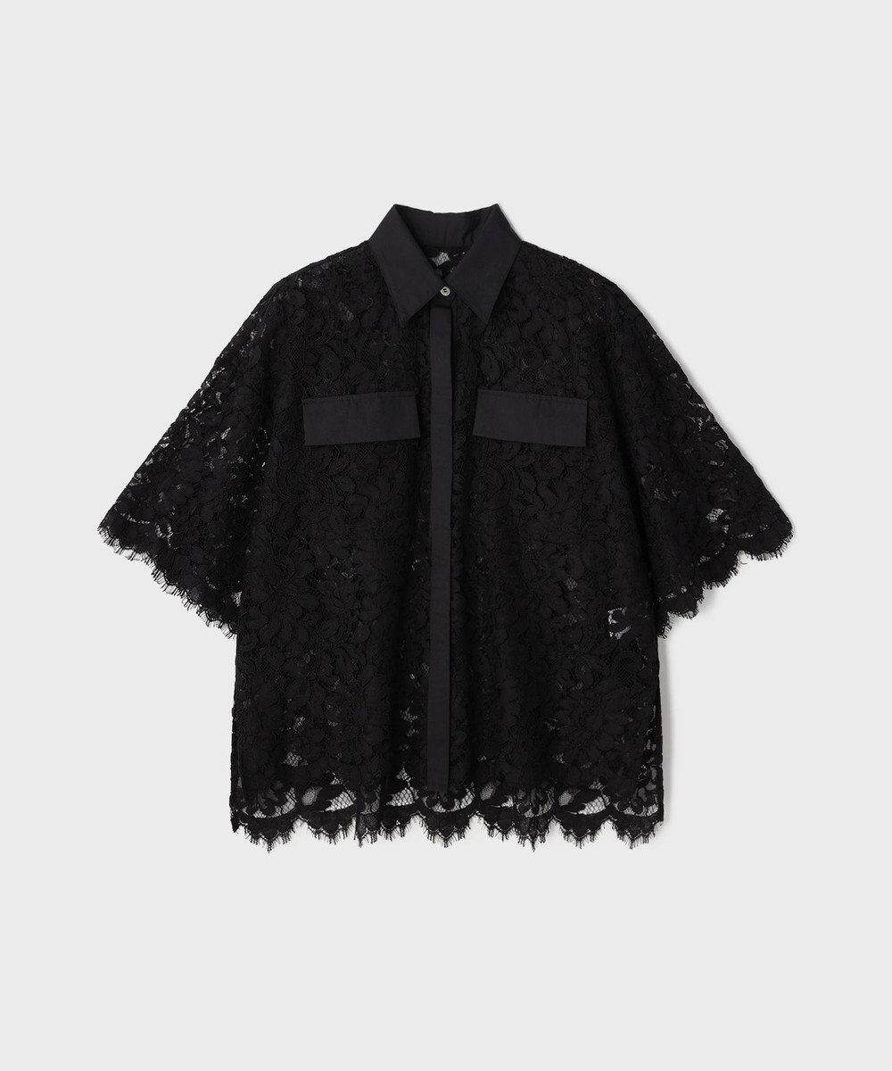 GRACE CONTINENTAL レースコンビシャツ 