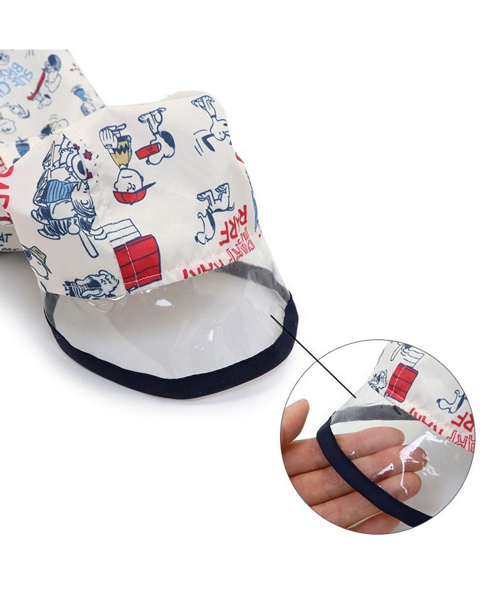 PET PARADISE スヌーピー 足付き透明フード付き レインコート《アメリカンビンテージ柄》中型犬 大型犬 