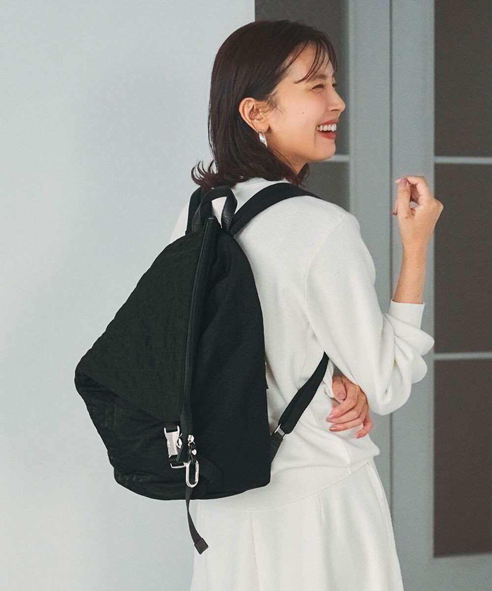 TOPKAPI 【TREASURE TOPKAPI】ナイロン キルティング アシンメトリー リュック 