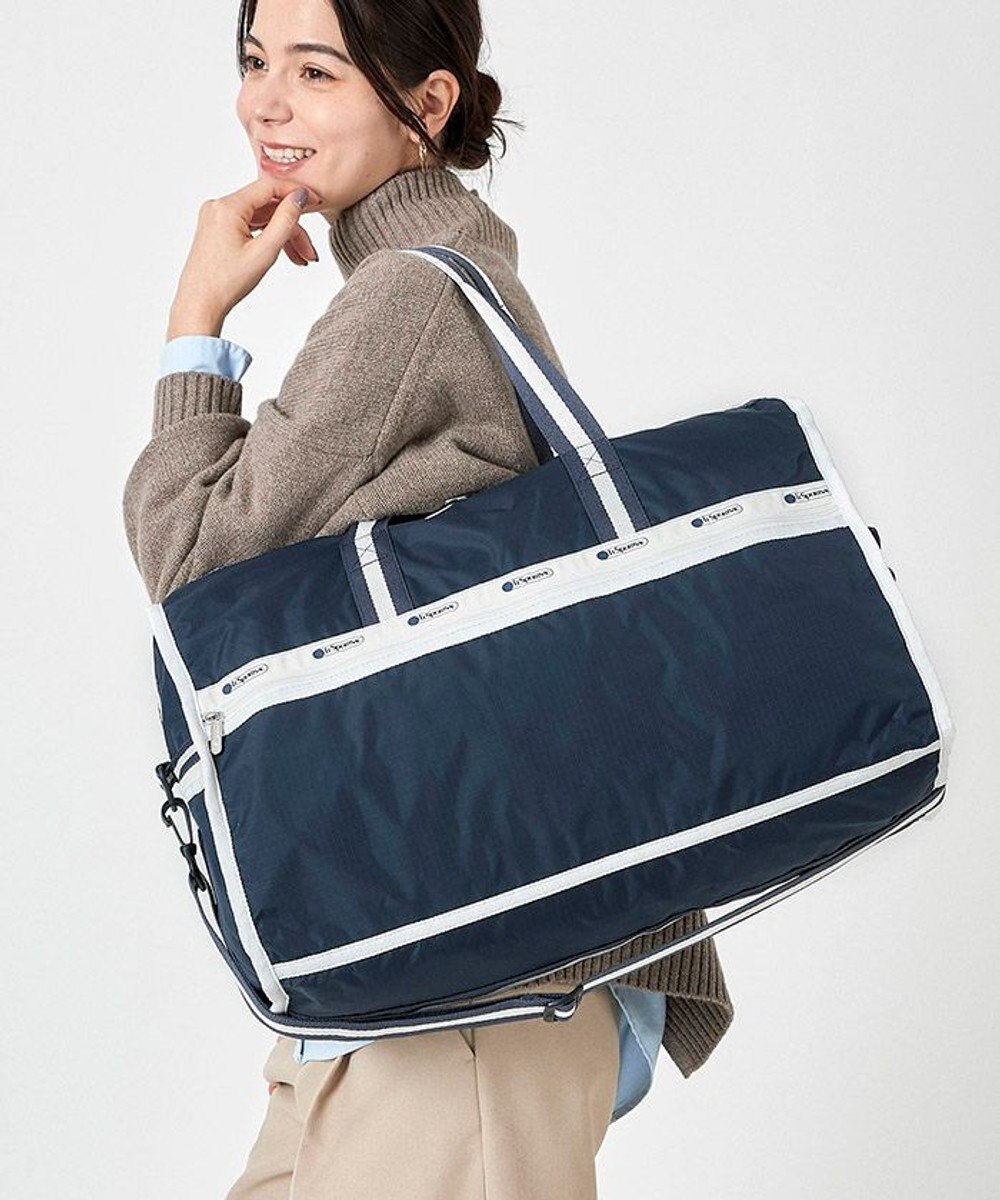 DELUXE LG WEEKENDER/スペクテイターディープブルー / LeSportsac