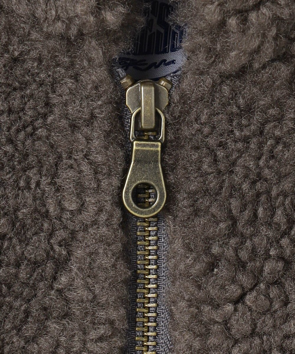 J.PRESS KIDS 【140-170cm】スタンドカラー ボア ブルゾン 