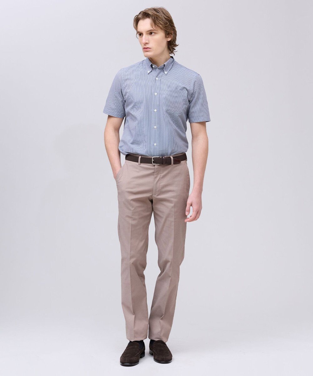 J.PRESS MEN 新色追加【 高通気性 / 軽量 / ノンアイロン / 撥水】【BEAT HEAT SYSTEM】半袖シャツ / B.D. 