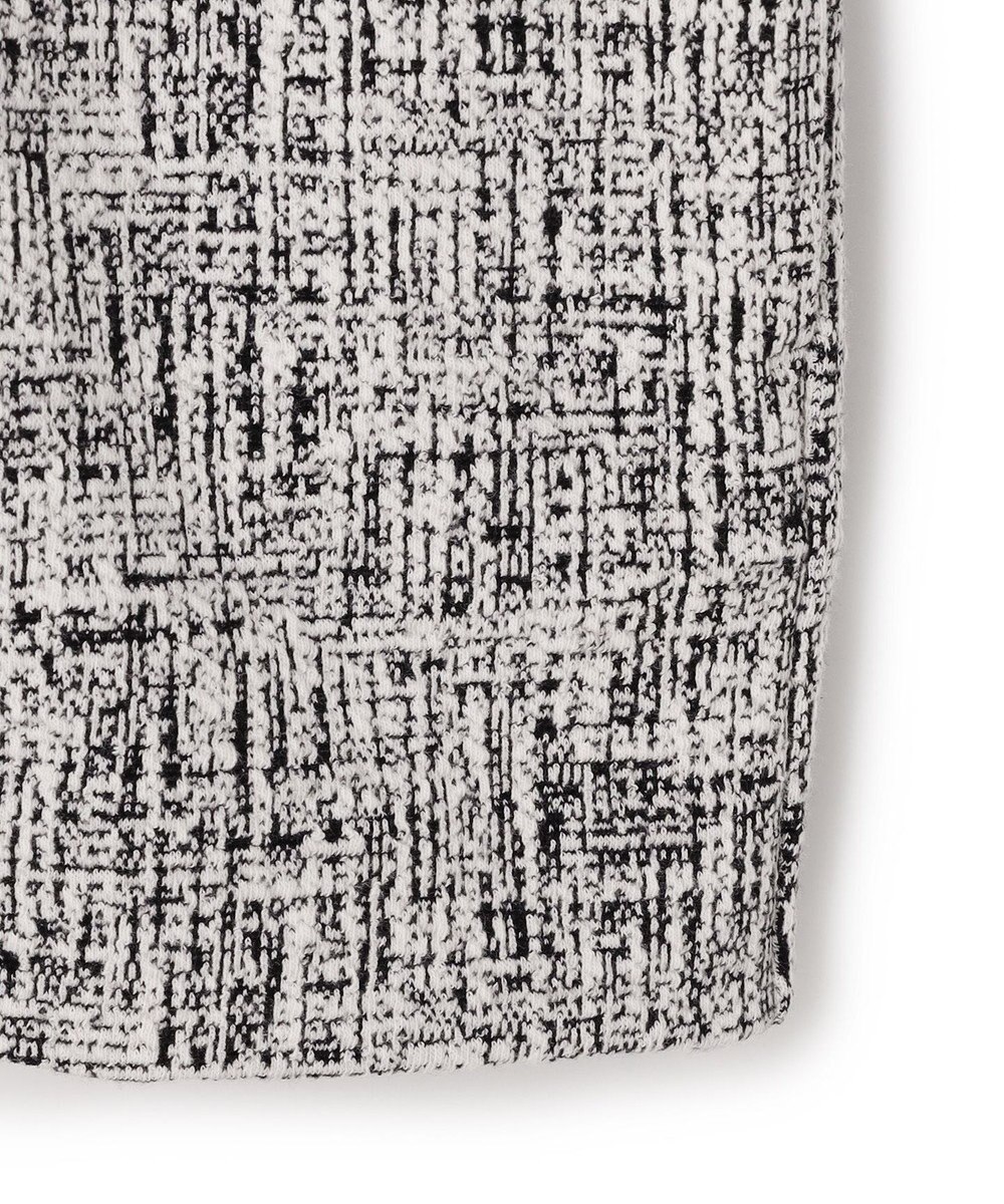 JOSEPH HOMME 【イージーケア】パフィーチェックジャージー　カーディガン 