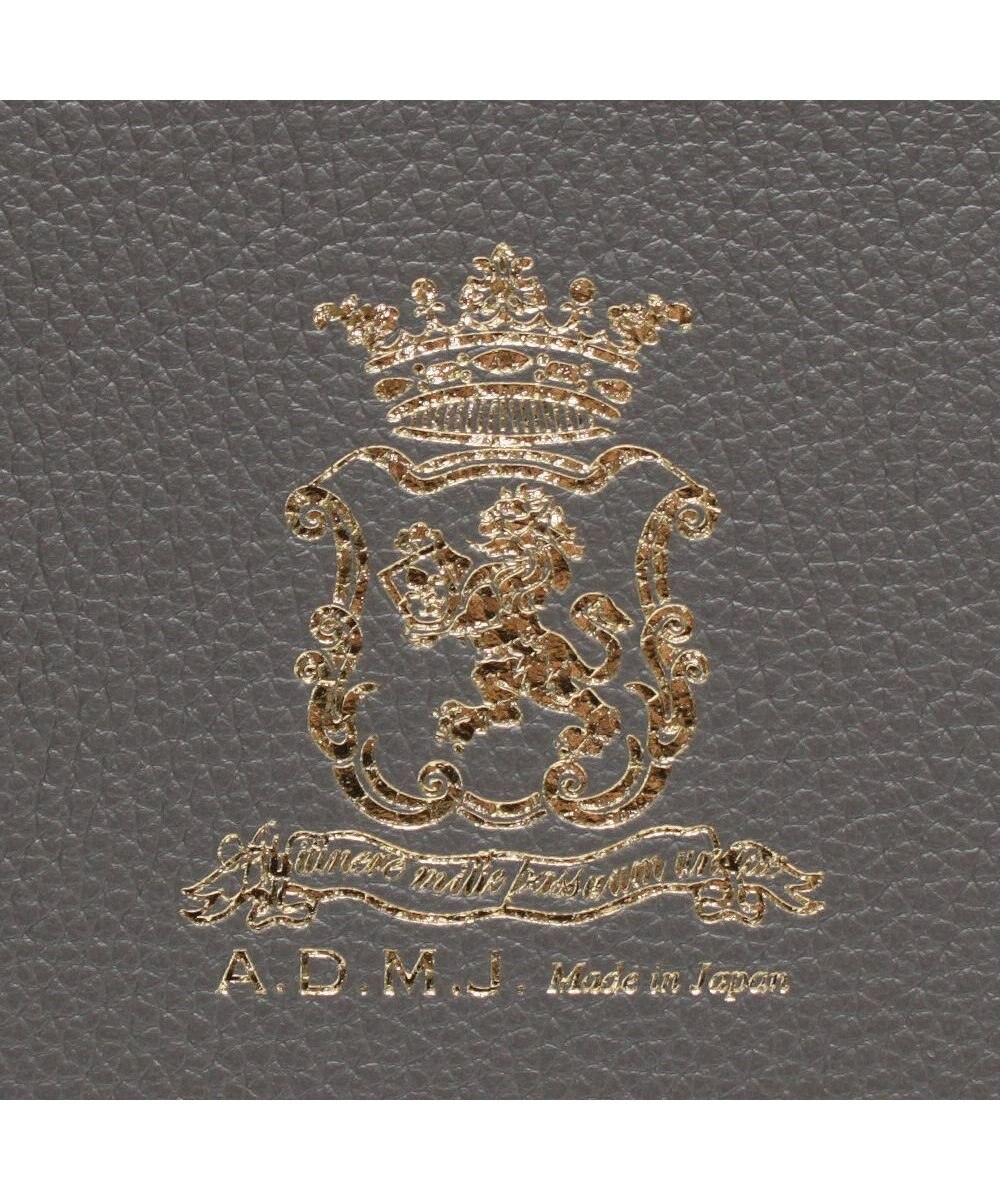 A.D.M.J. 【牛革】モーツァルト/スパニッシュレザーバイカラーWジップトートM 