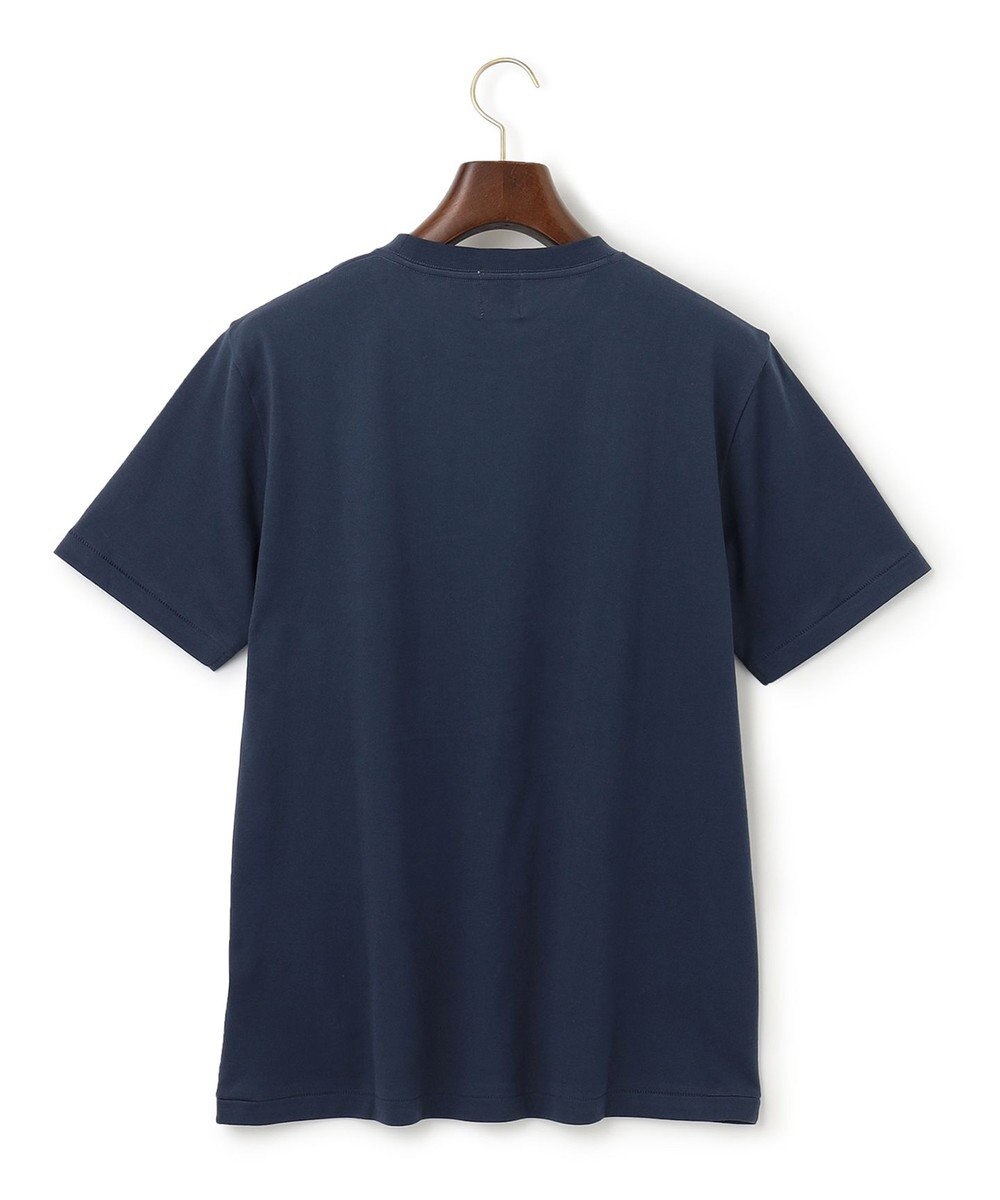 J.PRESS MEN 【UNISEX】ファブリックワッペンブルドックTシャツ 