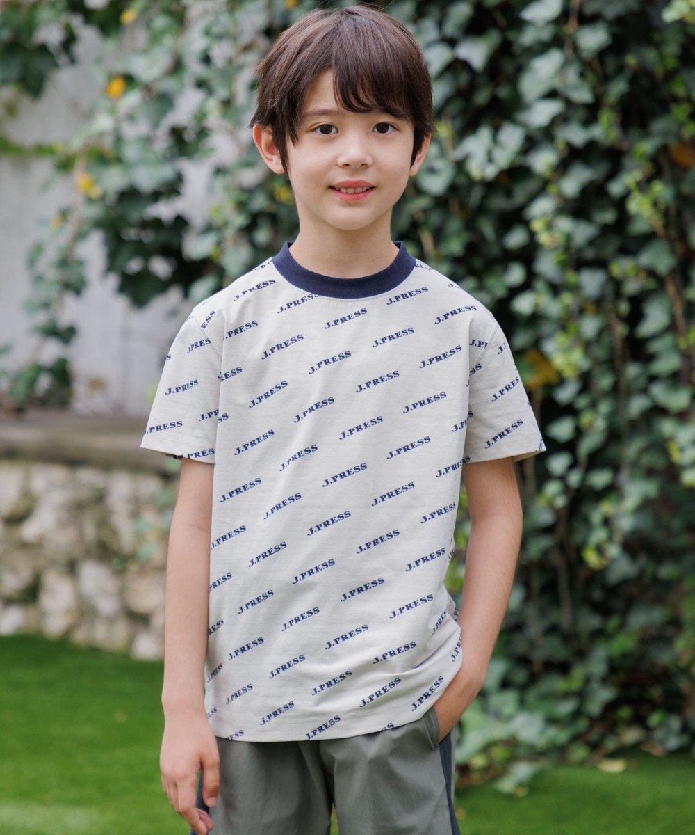 J.PRESS KIDS 【速乾】【100-130cm】J.PRESS ロゴＴシャツ 