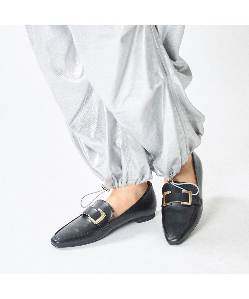 MODE ET JACOMO <carino>バックルローファー 