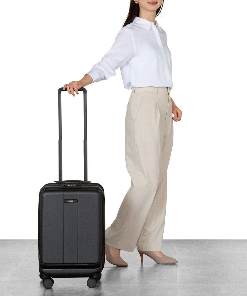 ACE BAGS & LUGGAGE ACE フォールズ スーツケース ２~３泊目安 フロントポケット・キャスターストッパー機能付き 06905 エース 