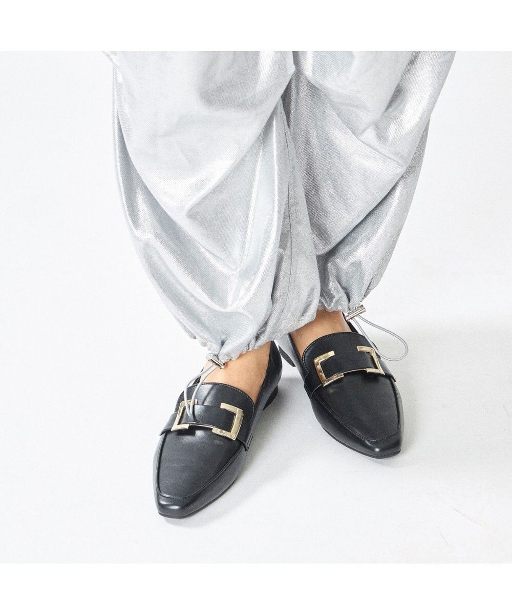 MODE ET JACOMO <carino>バックルローファー 