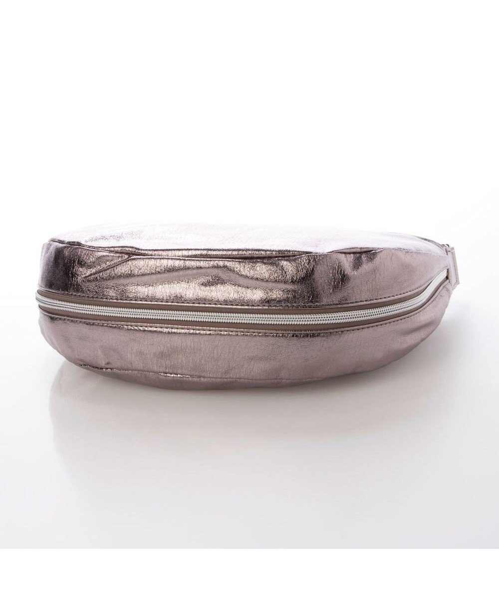 UNBILLION カシュカシュ cachecache / メタリックハーフムーンショルダー 