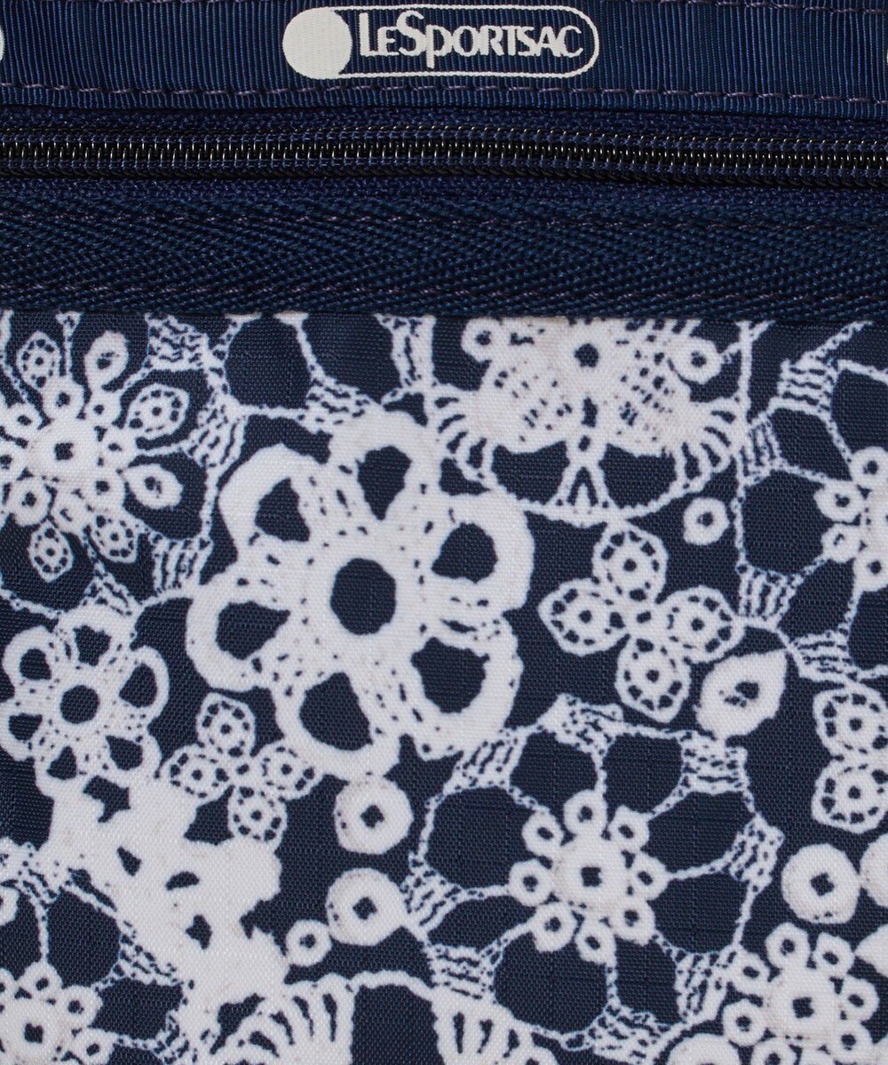 LeSportsac MINI N/S TOTE/フローラルレースネイビー 