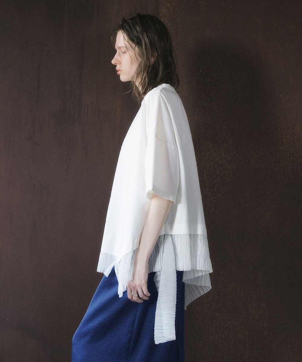 YECCA VECCA 裾アシメデザインプルオーバー 