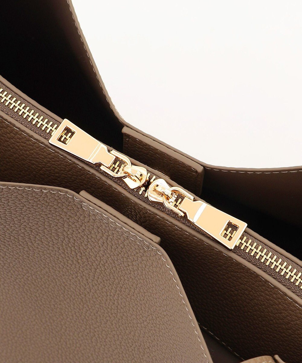 LA BAGAGERIE ソフトシュリンク2WAYハンドバッグ large 