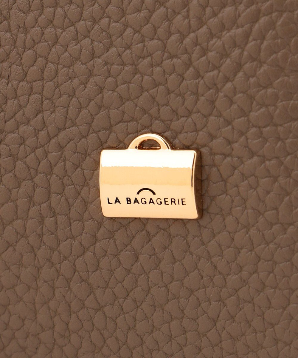 LA BAGAGERIE ソフトシュリンク2WAYハンドバッグ large 