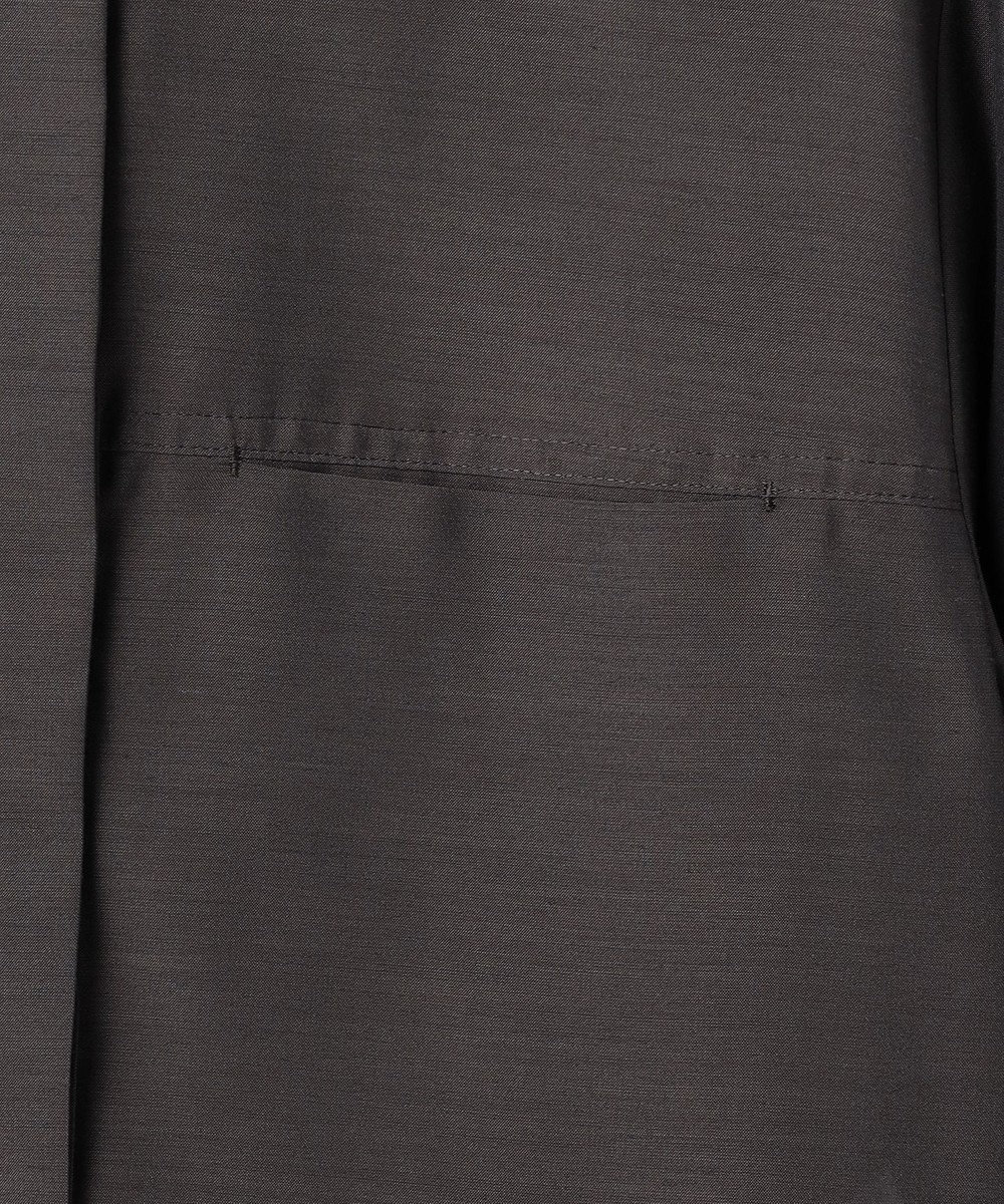 J.PRESS LADIES L Pe リネン シアー スラブ ノーカラー ブルゾン 