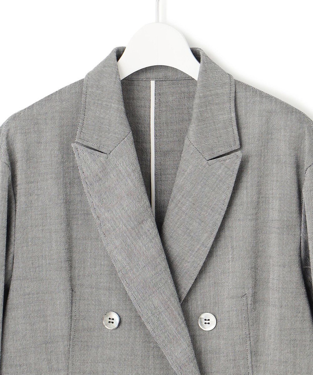 23区 L 【セットアップ対応】スラブツイードストレッチ ジャケット 