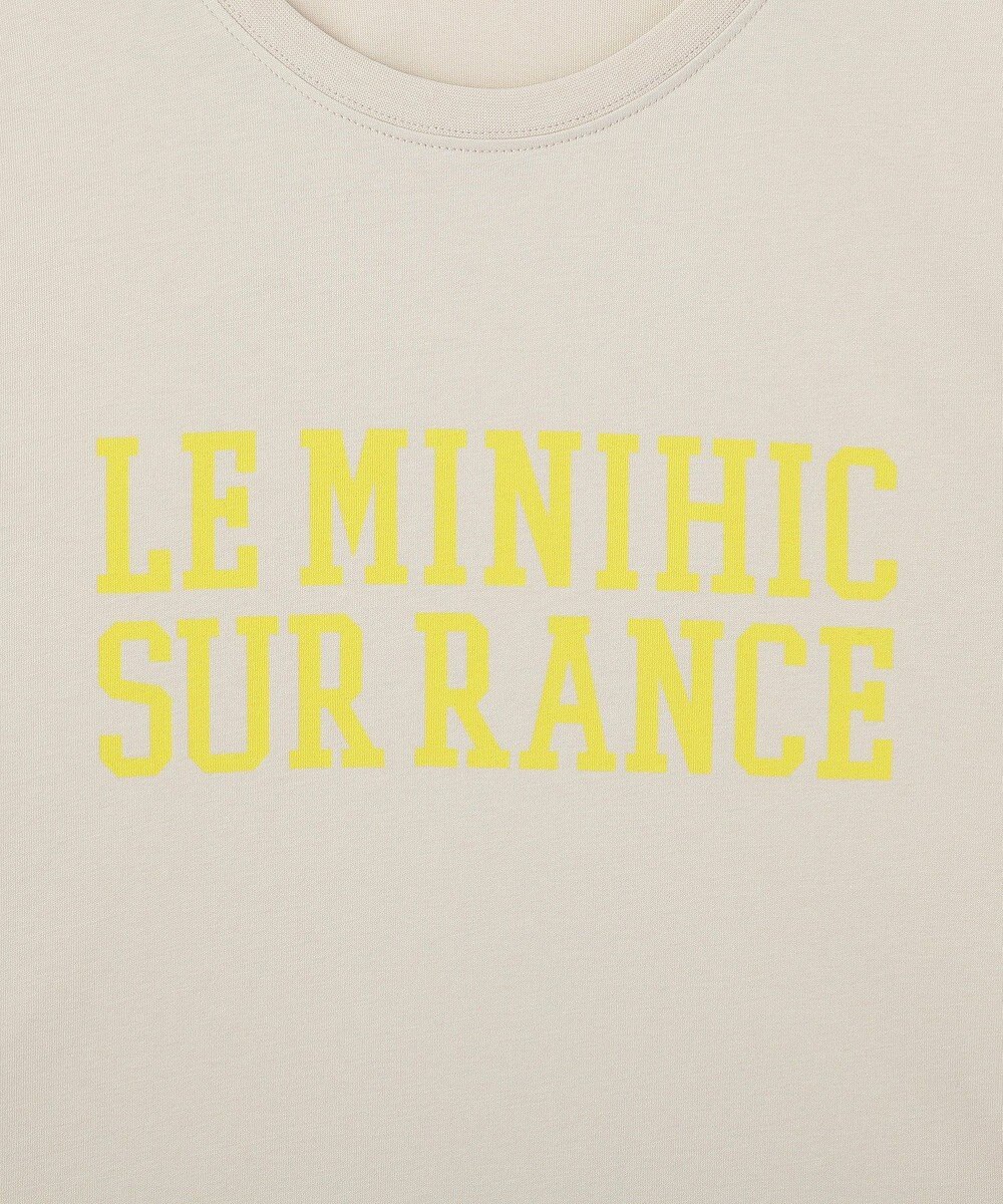 Green Parks 裾ラウンド機能ロゴTシャツ 