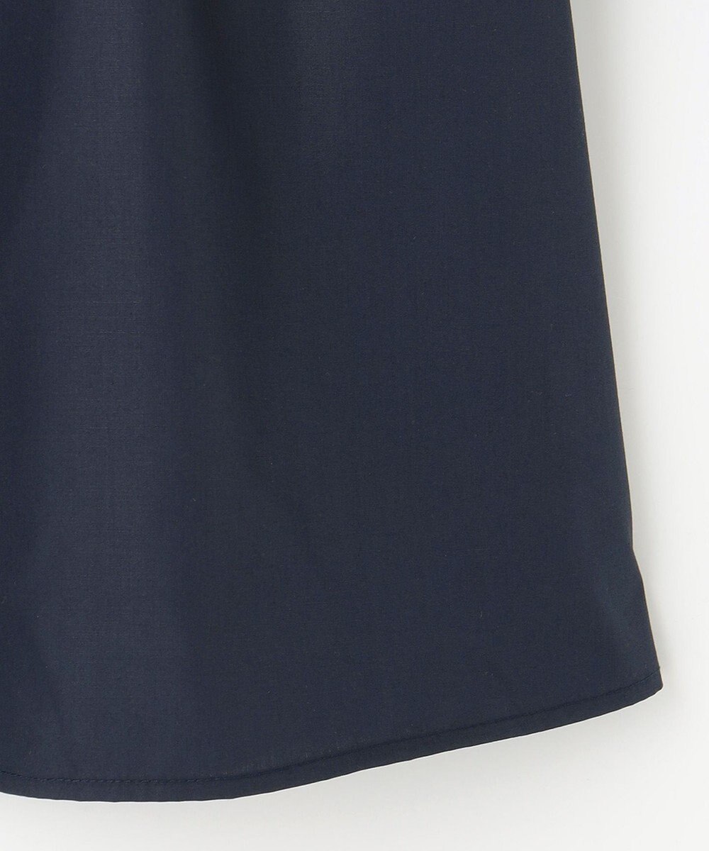 Feroux 【洗える】バンドカラーパールボタン ブラウス 