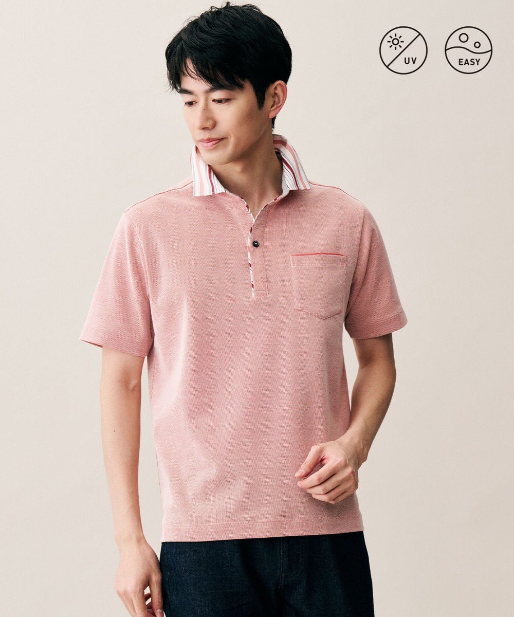 JOSEPH ABBOUD 仕事も休日も【愛されて21年！オーガニックコットン使用】ダディ ポロシャツ 