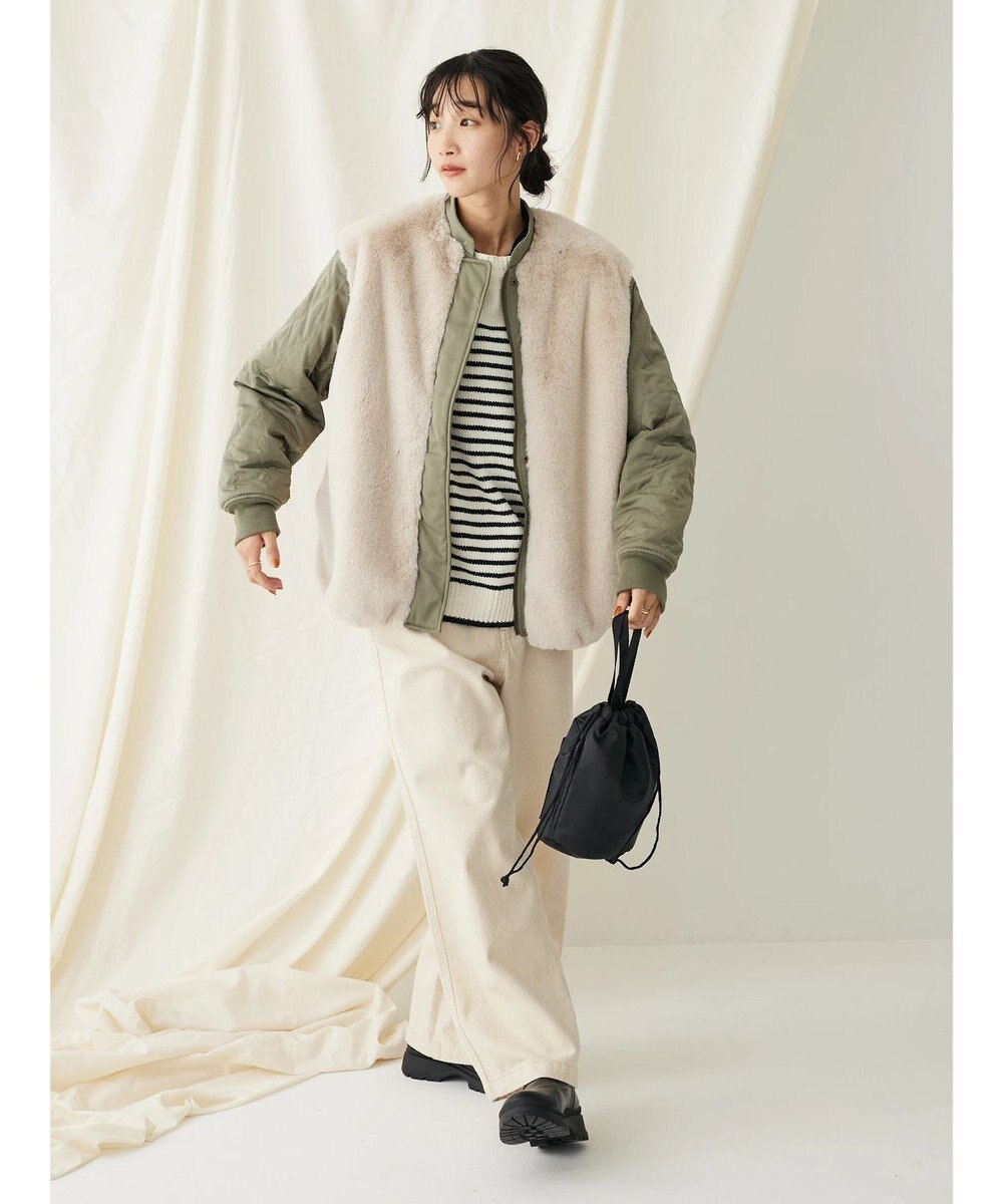 CRAFT STANDARD BOUTIQUE リバーシブルファーブルゾン 