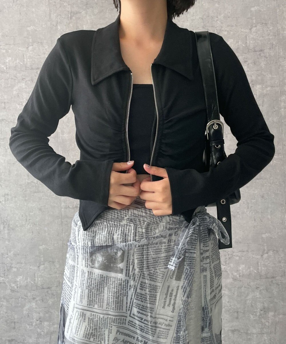 WEGO フロントギャザーＷジップロンＴ 