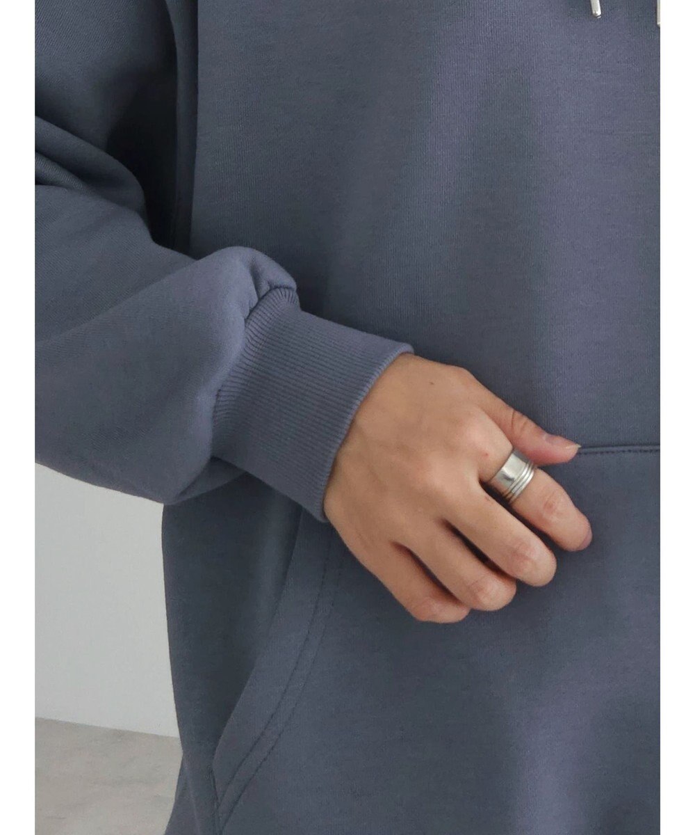 Green Parks ムジークタイガー／裏起毛刺しゅうフーディー 