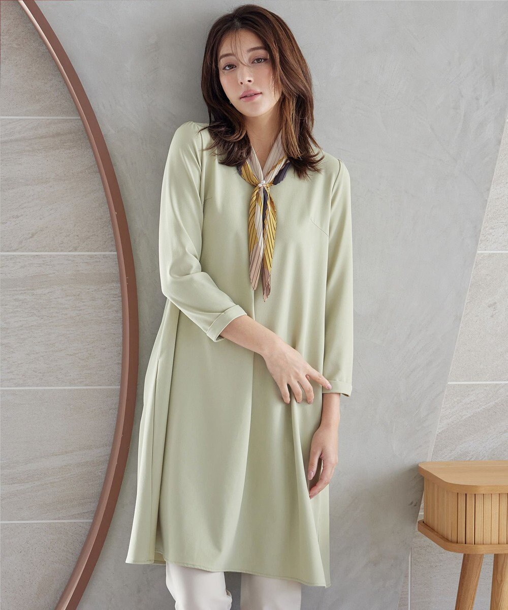 Tiaclasse 【選べる柄タイプ】プリーツスカーフ 