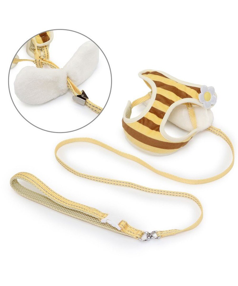 PET PARADISE ペットパラダイス 反射付き リード付き&ハーネス 《蜂》  4S 3S 超小型犬 小型犬 
