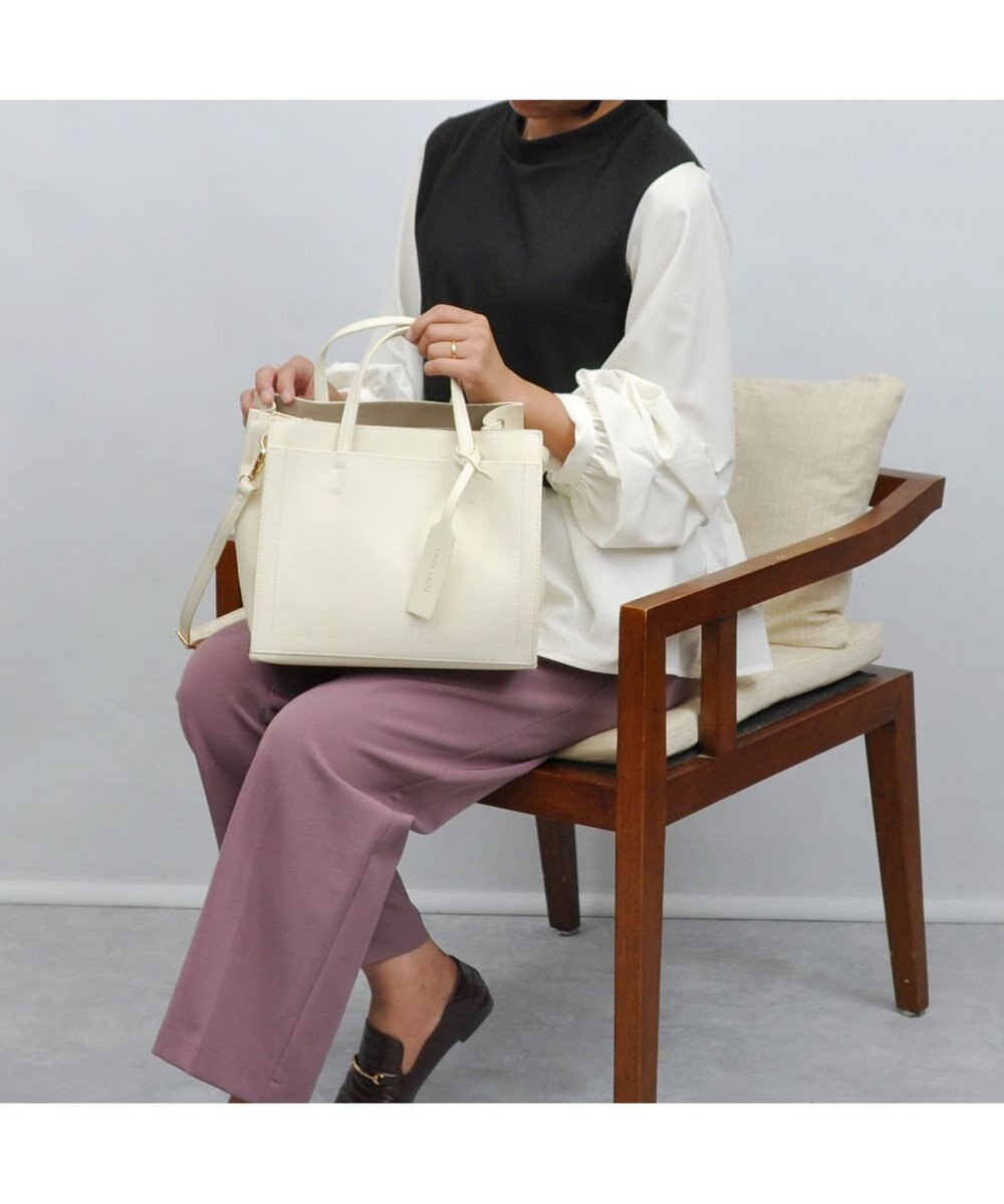 UNBILLION カシュカシュ cachecache / パーテーションミニ2wayトートバッグ 