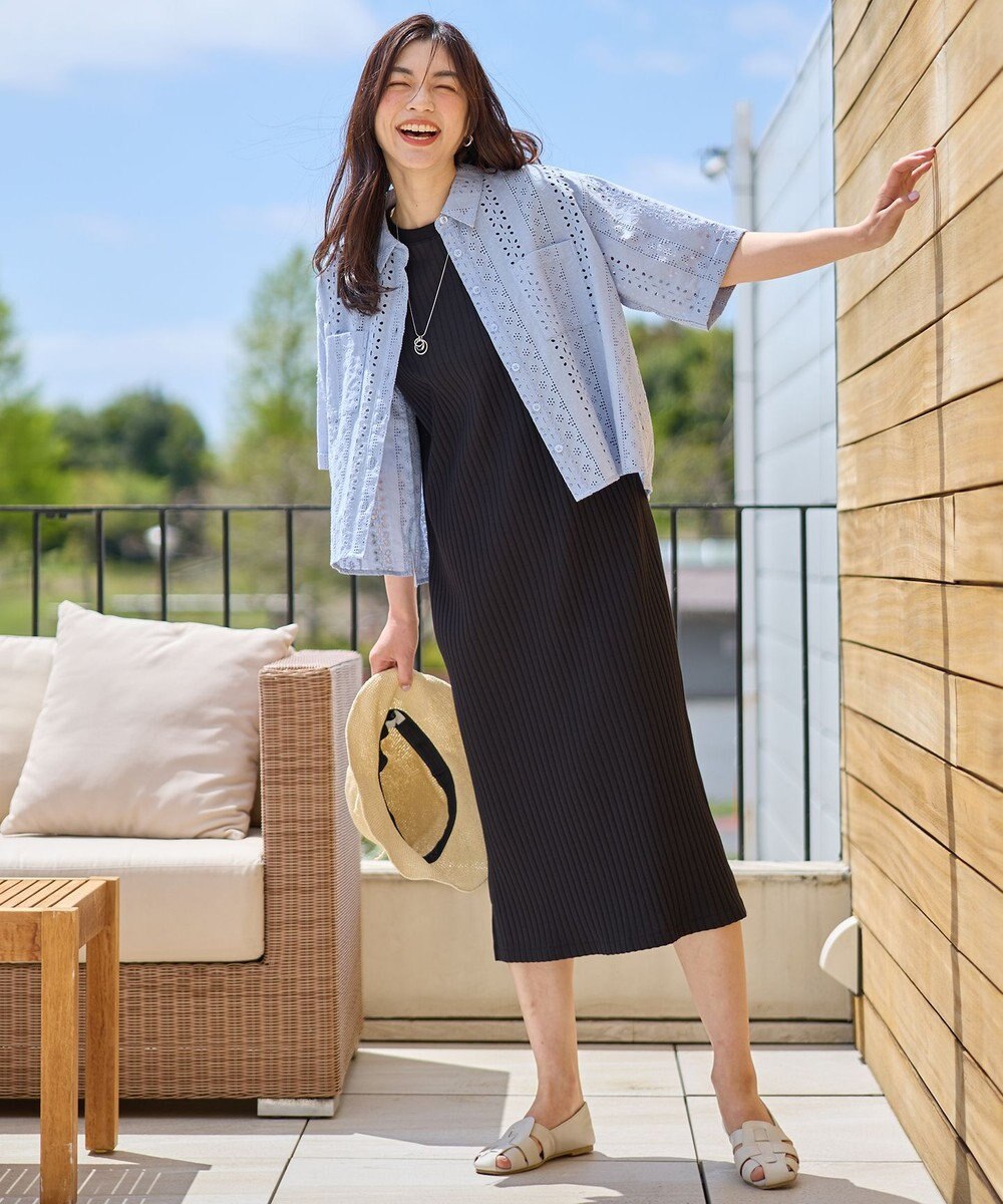 ANY 汗ジミ防止テレコワンピース 