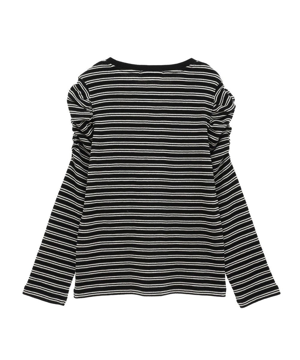 AMERICAN HOLIC ショルダーギャザーワッフルプルオーバー 