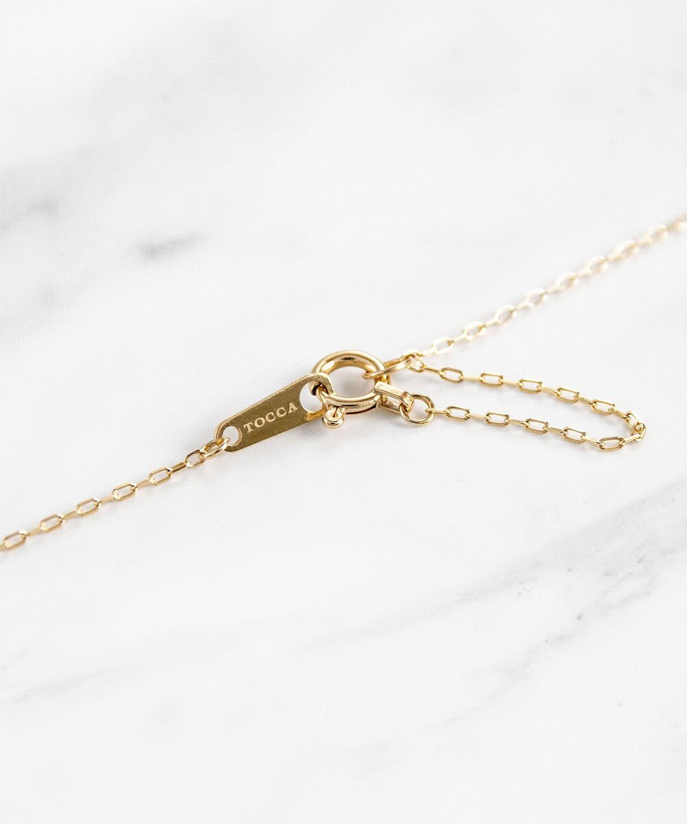 TOCCA 【WEB限定】FRILL DIAMOND NECKLACE K10 ダイヤモンド ネックレス 