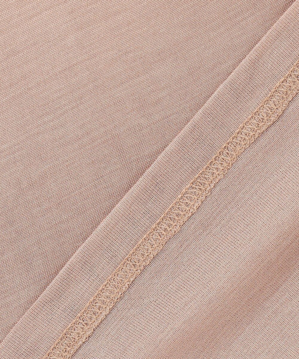 BEIGE， Washable Silk / Hi-neck Long Sleeve T ハイネック Tシャツ 