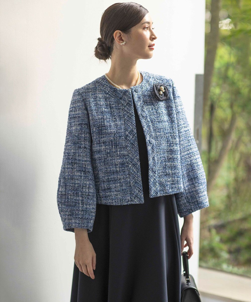 組曲 エアリーフラワーパールコサージュ 