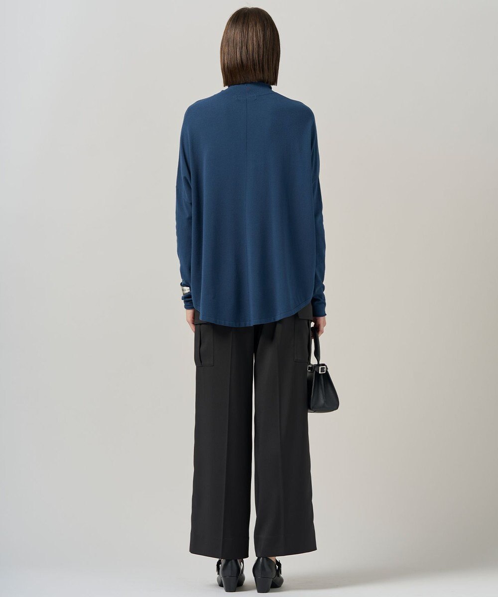 ICB L 【新色追加・WEB限定カラーあり】 ヴィスコースワイド タートルネックプルオーバー 