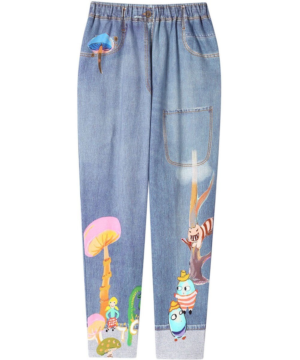 tsumori chisato SLEEP ツモリチサト ボトムス 綿100%(本体) ミニ裏毛素材 長ズボン レディース UOX587 /ワコール 