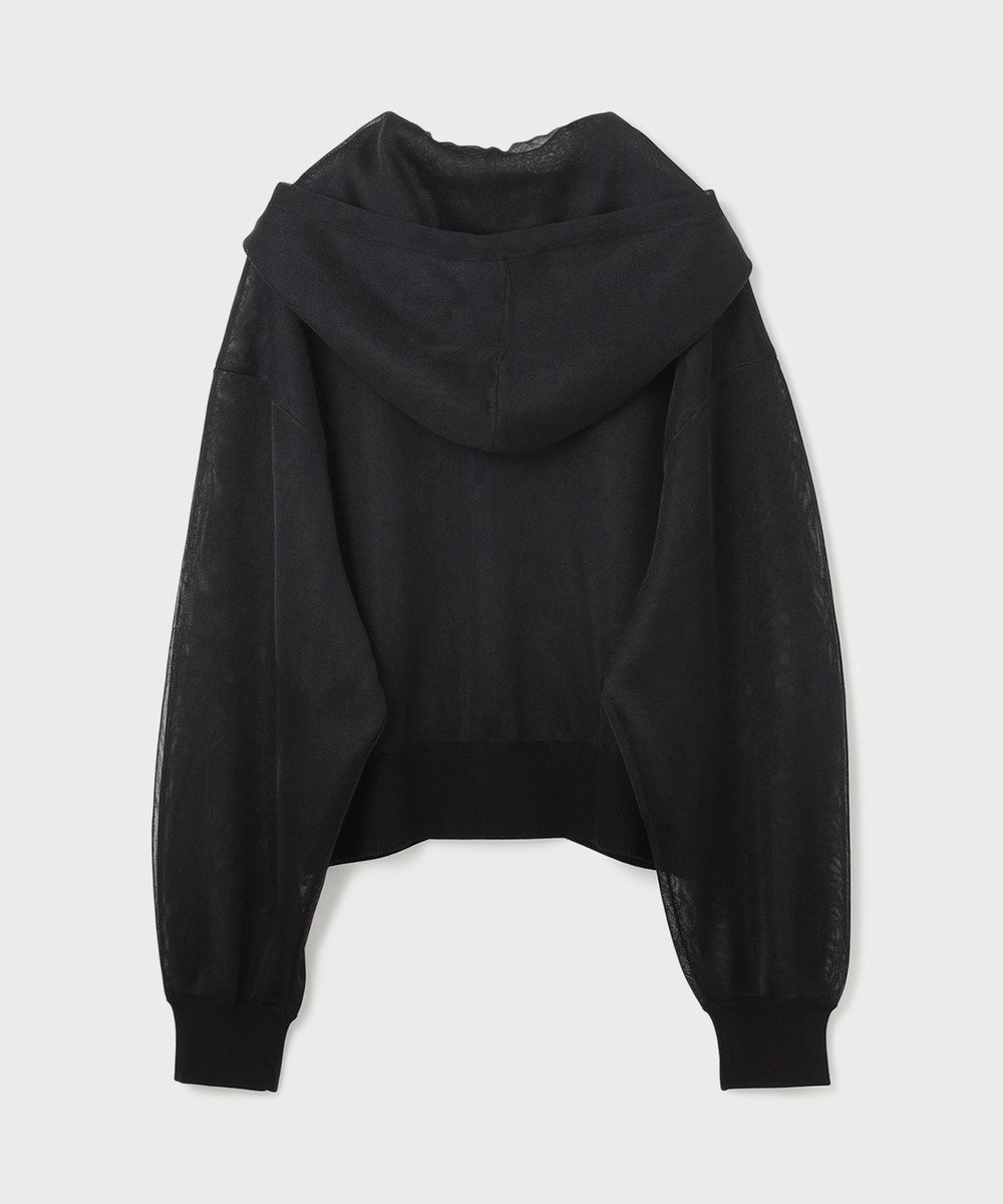 GRACE CONTINENTAL シアーニットパーカー 