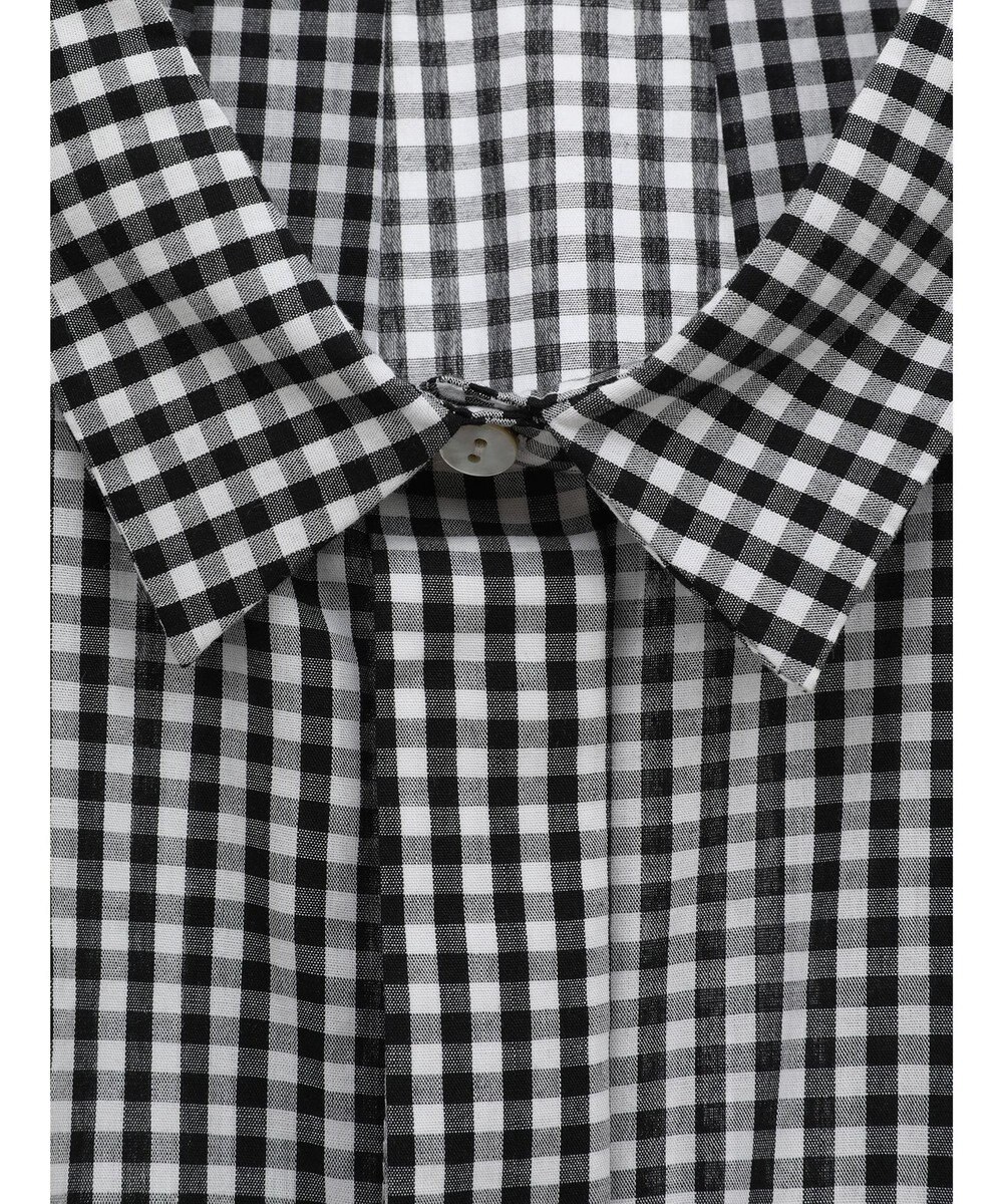 CRAFT STANDARD BOUTIQUE ステンサイドソリッドギンガムチェックブラウス 