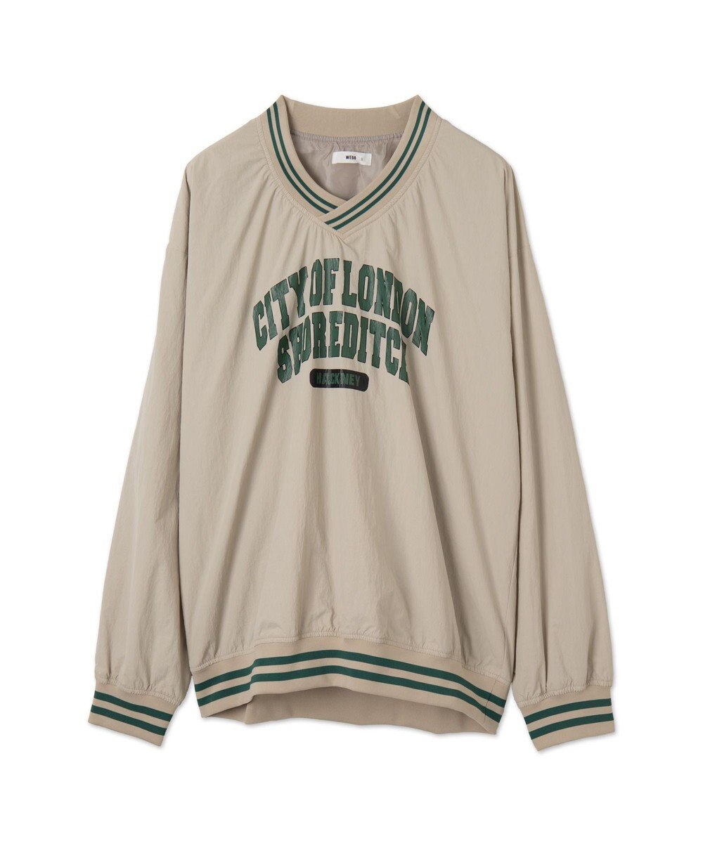 WEGO ナイロンカレッジプルオーバー 